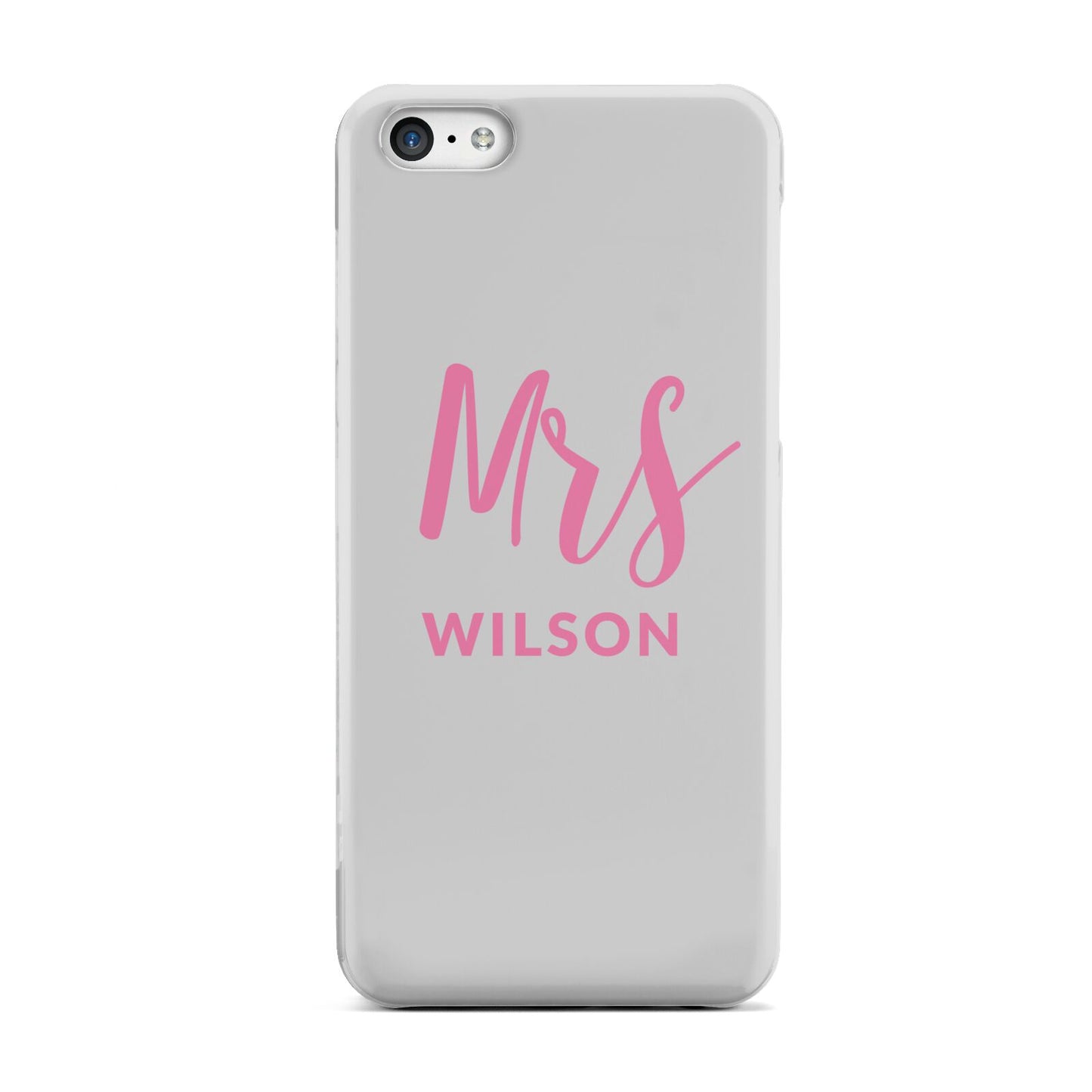 Personalised Mrs Couple Apple iPhone 5c Case