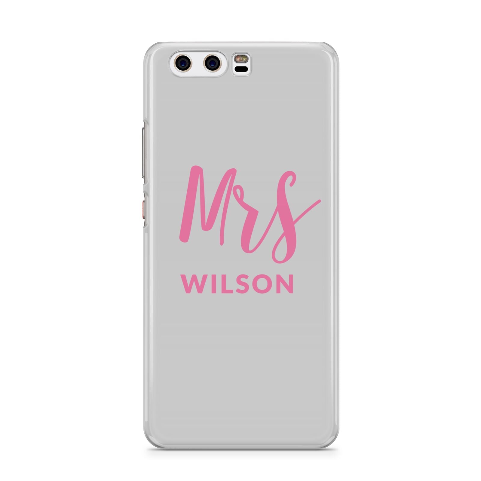 Personalised Mrs Couple Huawei P10 Phone Case