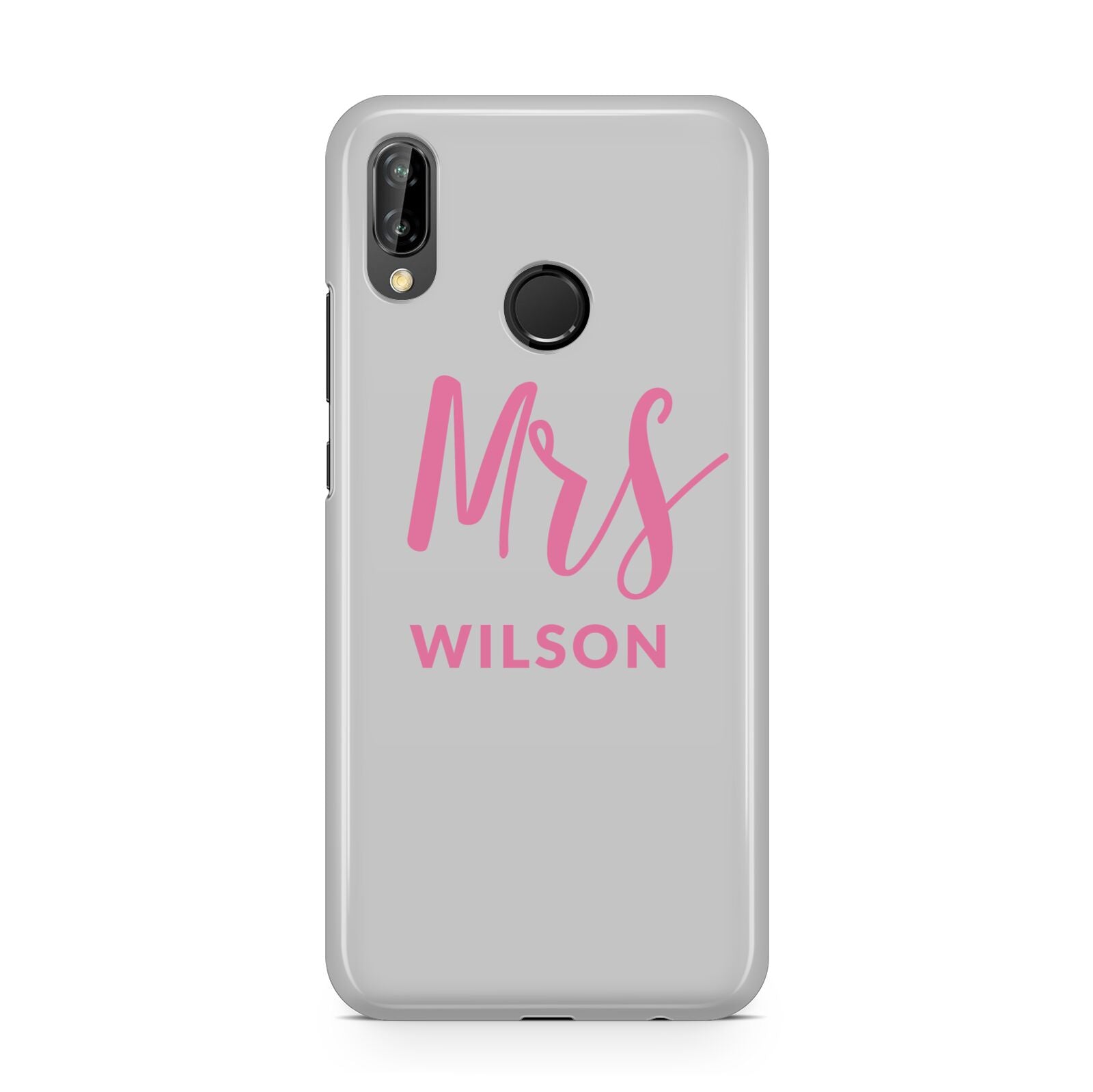 Personalised Mrs Couple Huawei P20 Lite Phone Case