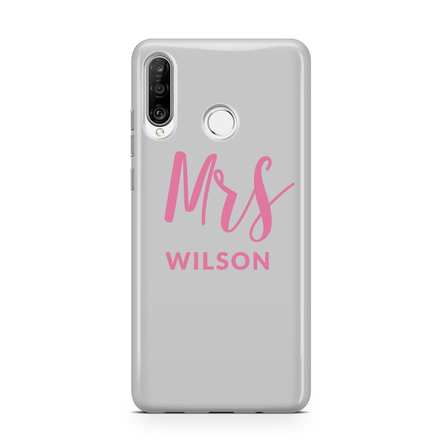 Personalised Mrs Couple Huawei P30 Lite Phone Case