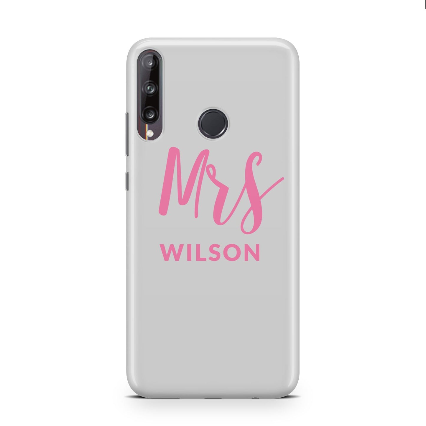 Personalised Mrs Couple Huawei P40 Lite E Phone Case