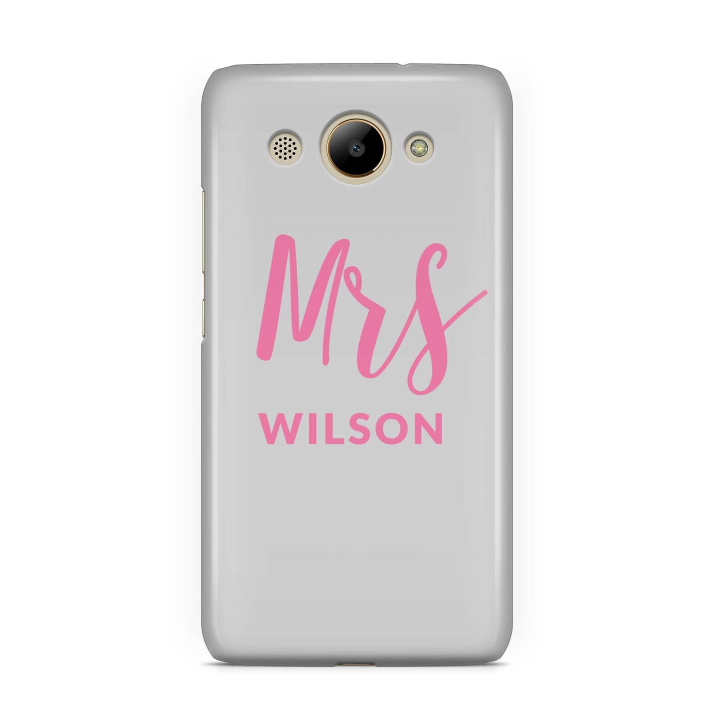 Personalised Mrs Couple Huawei Y3 2017