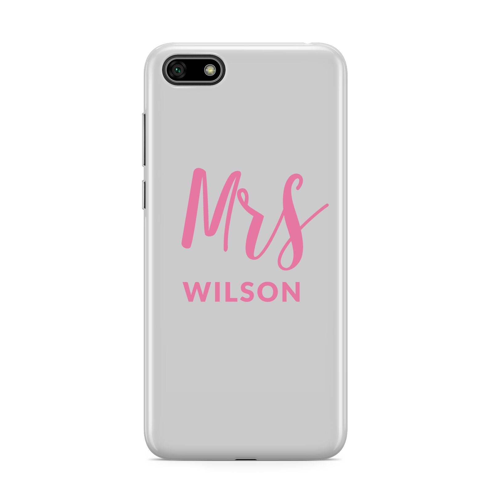 Personalised Mrs Couple Huawei Y5 Prime 2018 Phone Case