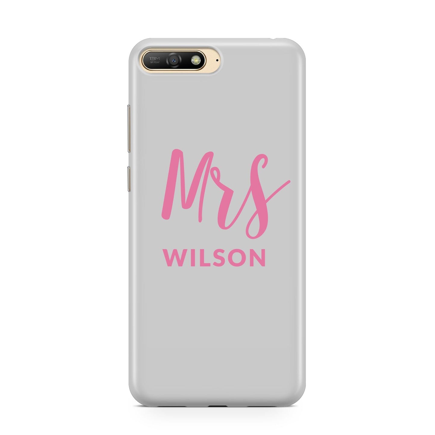 Personalised Mrs Couple Huawei Y6 2018