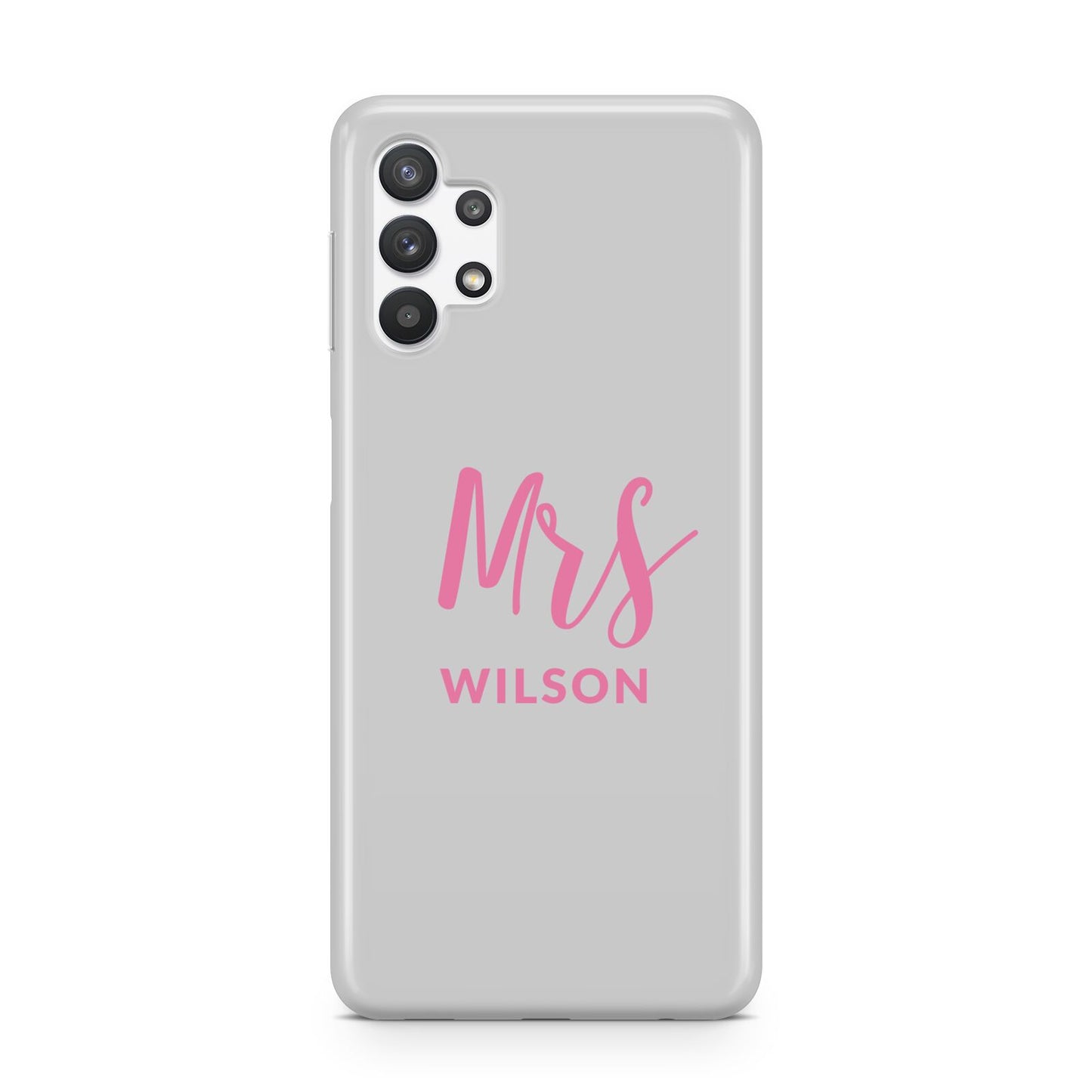 Personalised Mrs Couple Samsung A32 5G Case