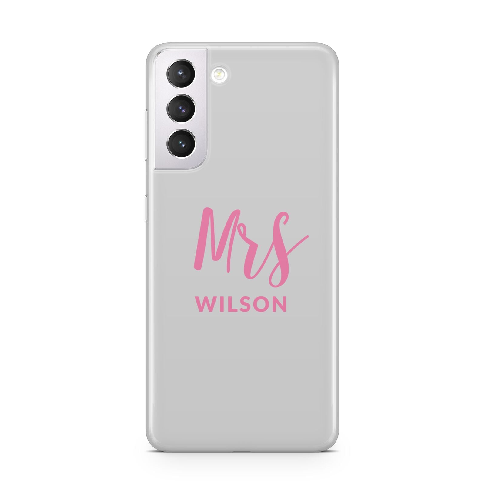 Personalised Mrs Couple Samsung S21 Case