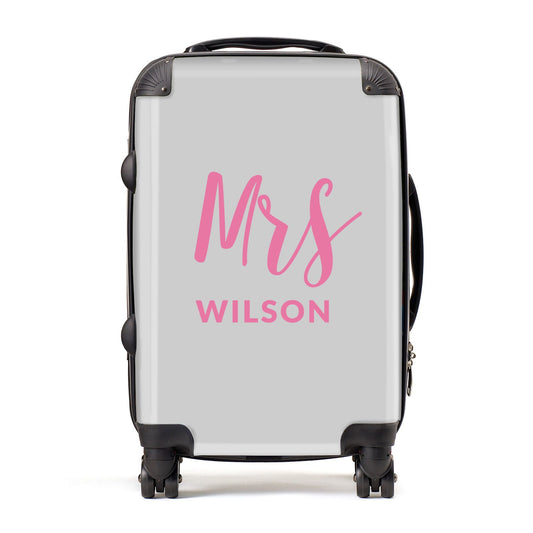 Personalised Mrs Couple Suitcase