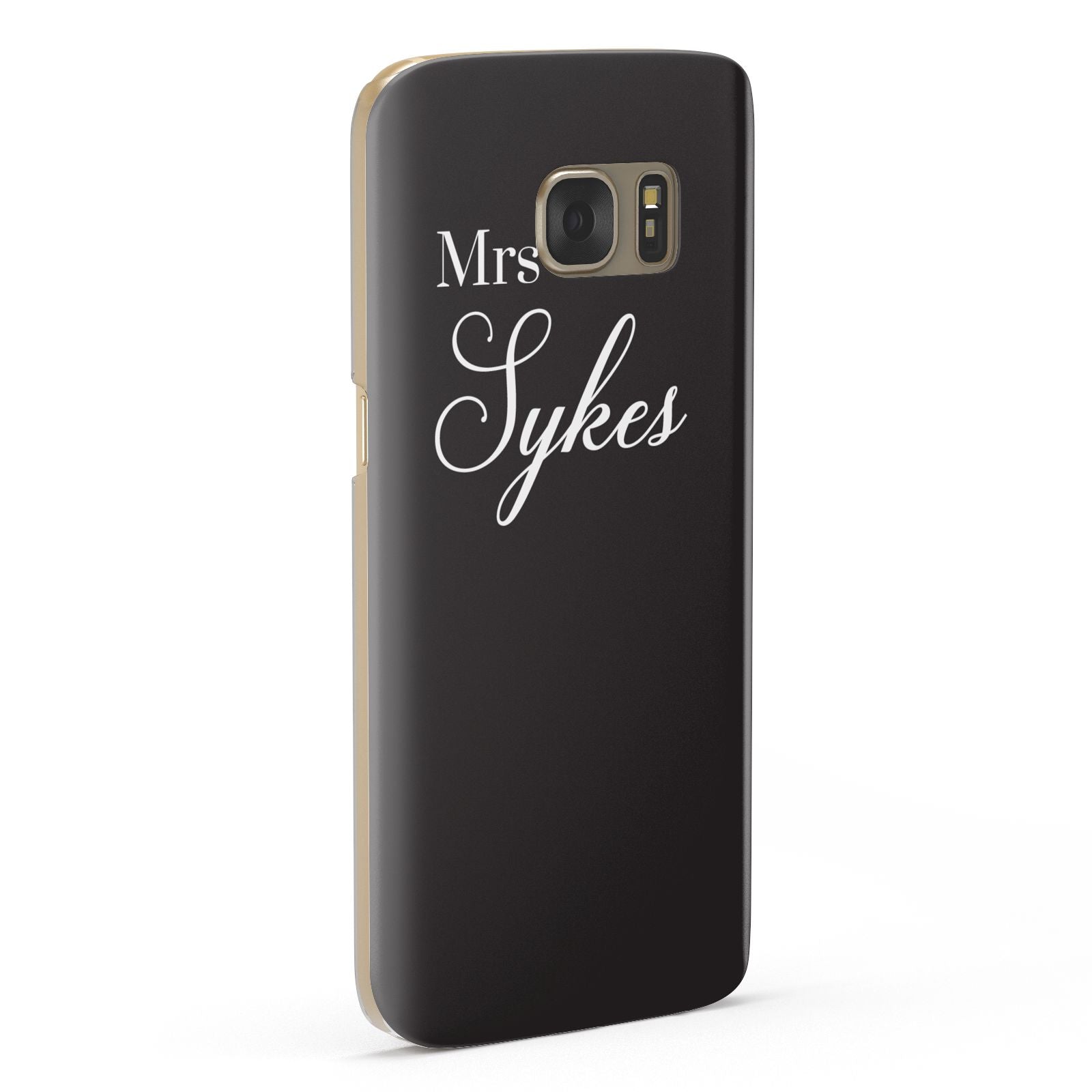 Personalised Mrs Or Mr Bride Samsung Galaxy Case Fourty Five Degrees