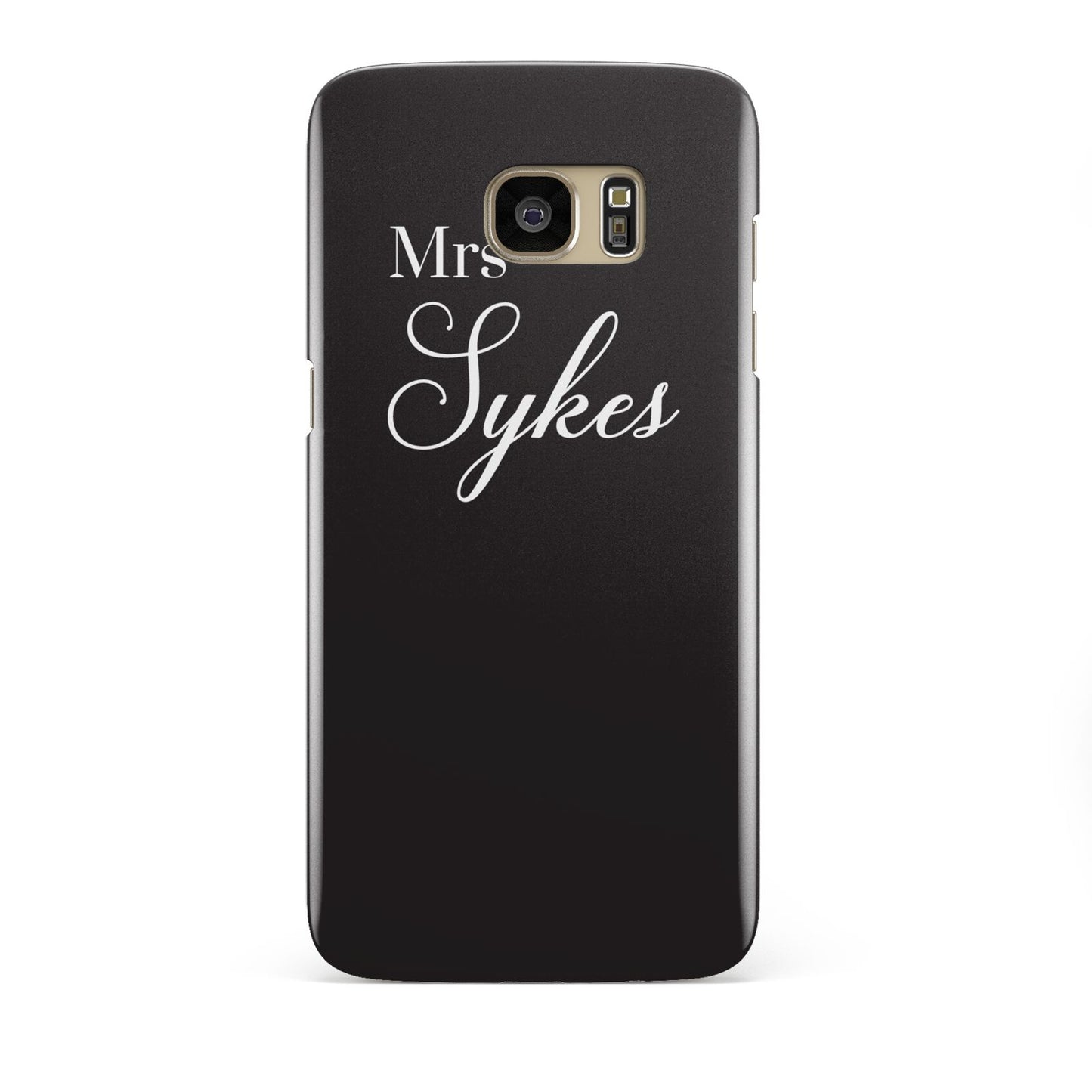 Personalised Mrs Or Mr Bride Samsung Galaxy S7 Edge Case