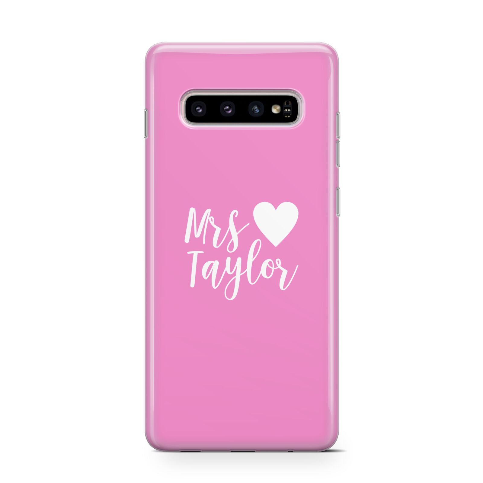 Personalised Mrs Protective Samsung Galaxy Case