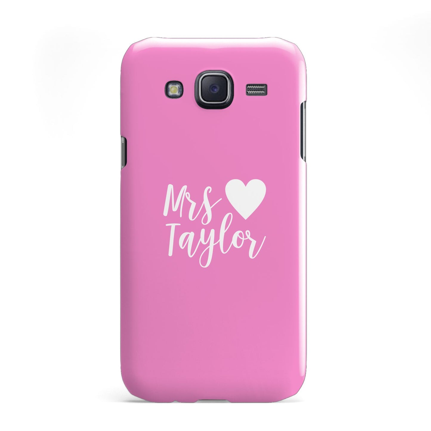 Personalised Mrs Samsung Galaxy J5 Case