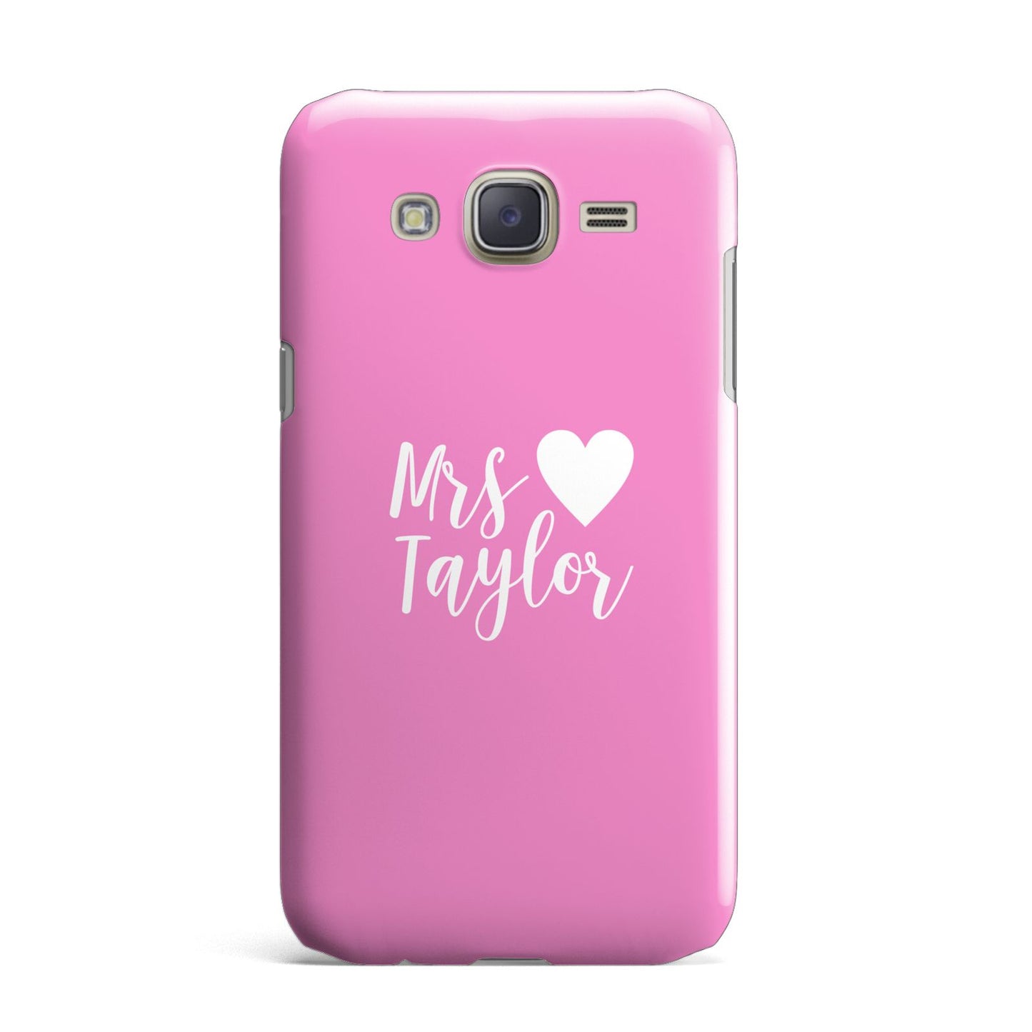 Personalised Mrs Samsung Galaxy J7 Case