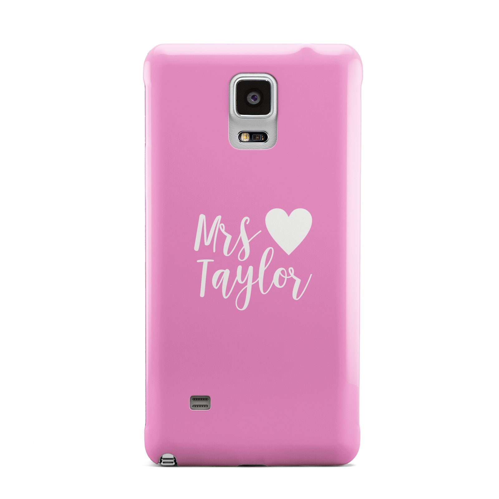 Personalised Mrs Samsung Galaxy Note 4 Case