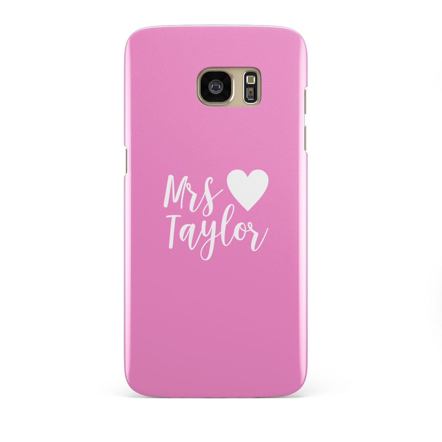 Personalised Mrs Samsung Galaxy S7 Edge Case