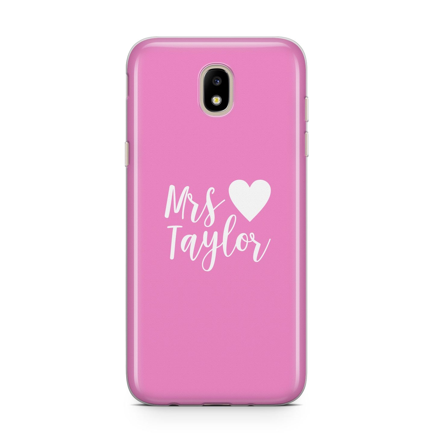 Personalised Mrs Samsung J5 2017 Case