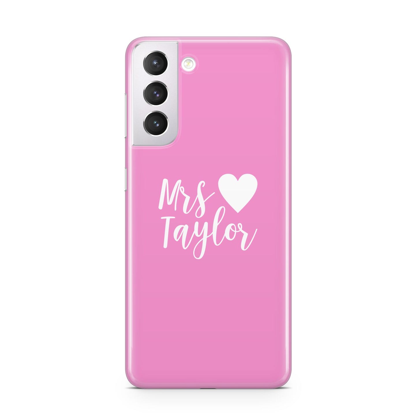 Personalised Mrs Samsung S21 Case