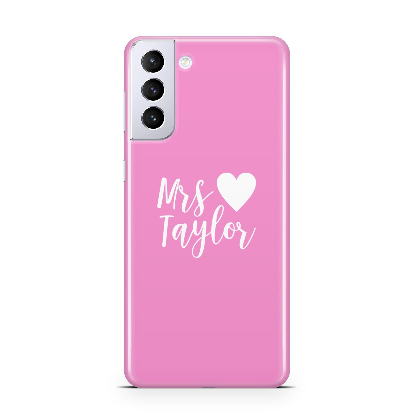 Personalised Mrs Samsung S21 Plus Case