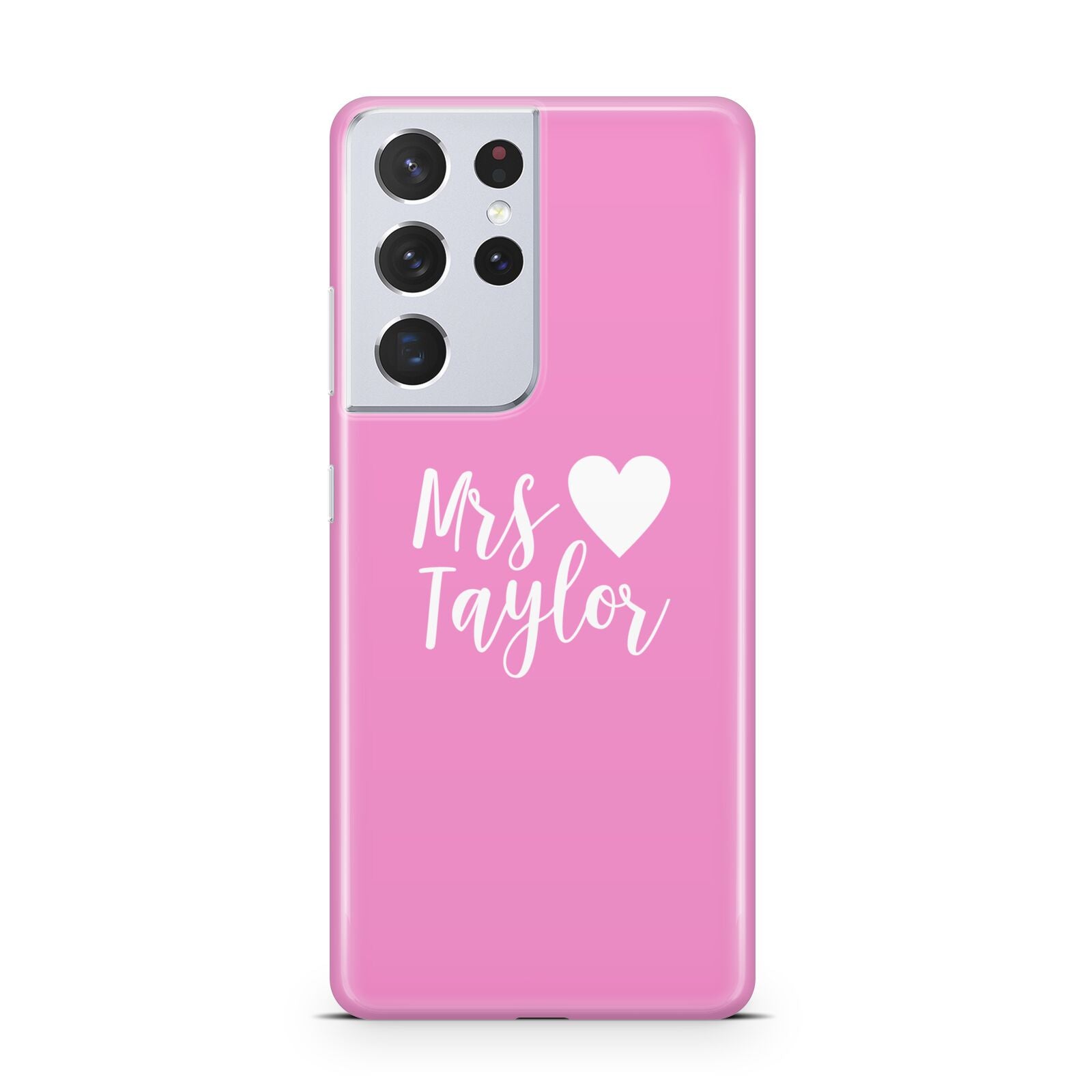 Personalised Mrs Samsung S21 Ultra Case