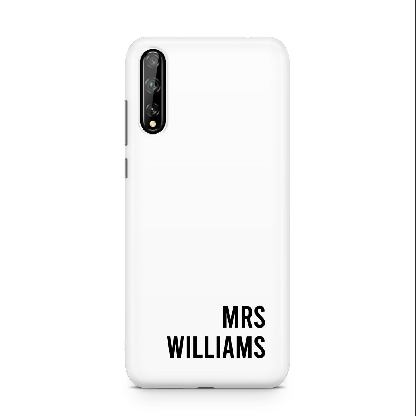 Personalised Mrs Surname Huawei Enjoy 10s Phone Case