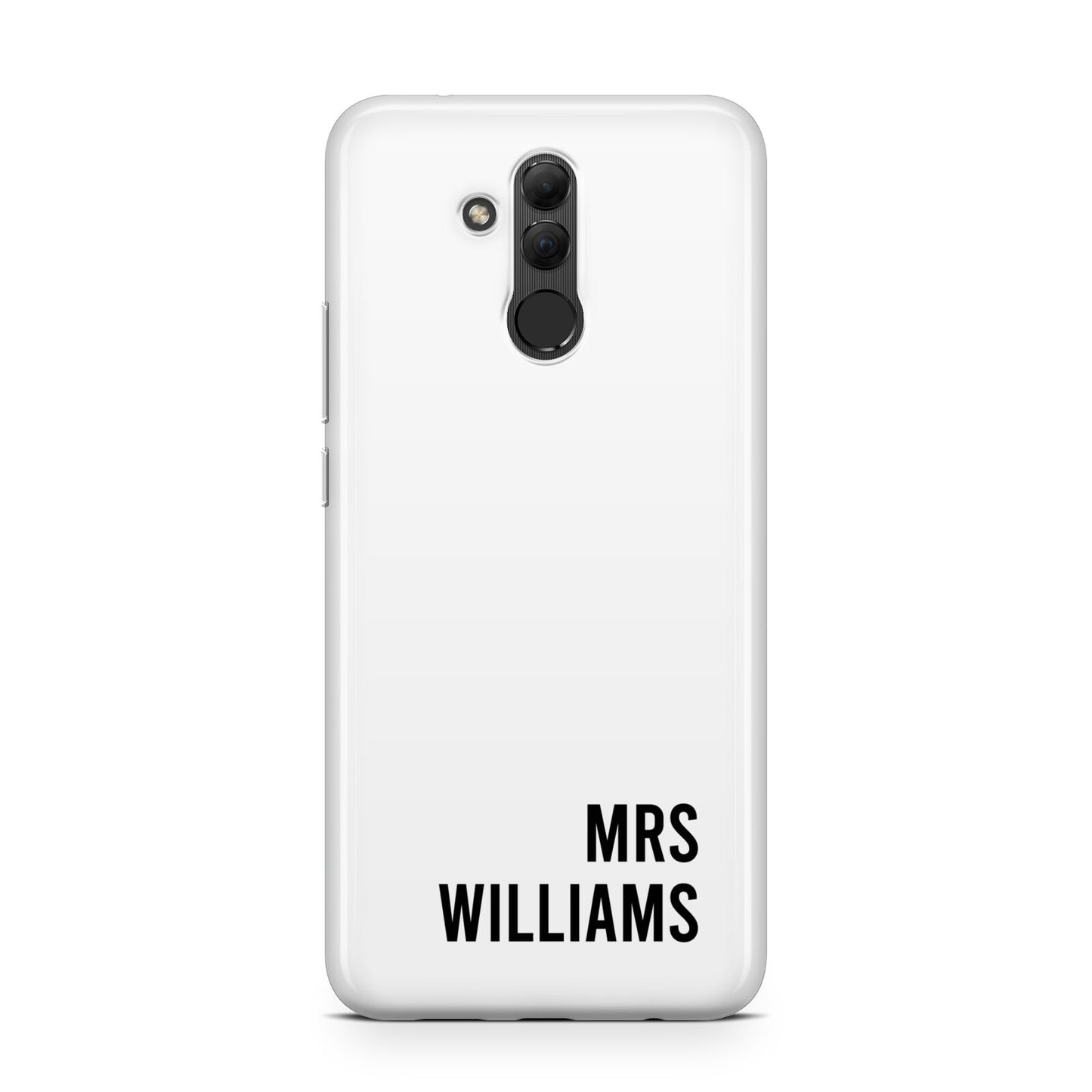 Personalised Mrs Surname Huawei Mate 20 Lite