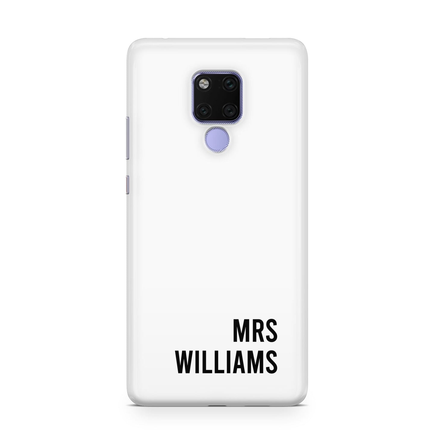 Personalised Mrs Surname Huawei Mate 20X Phone Case