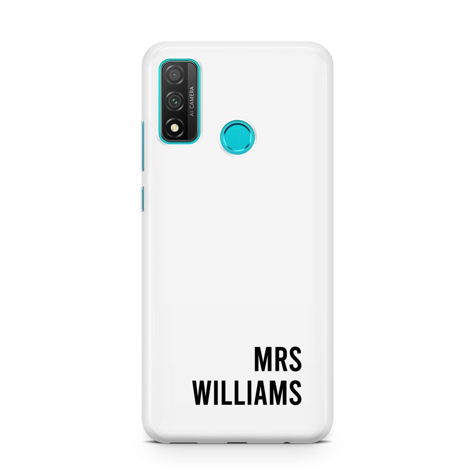 Personalised Mrs Surname Huawei P Smart 2020