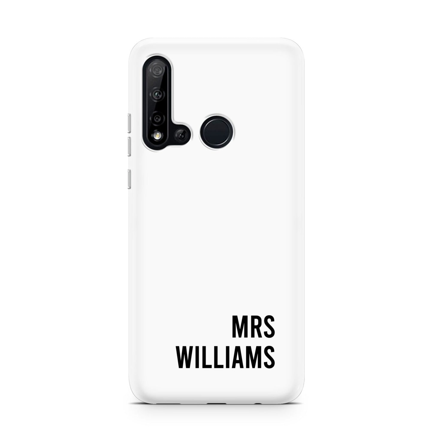 Personalised Mrs Surname Huawei P20 Lite 5G Phone Case