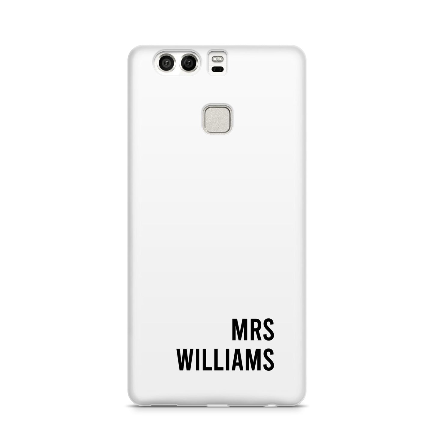 Personalised Mrs Surname Huawei P9 Case