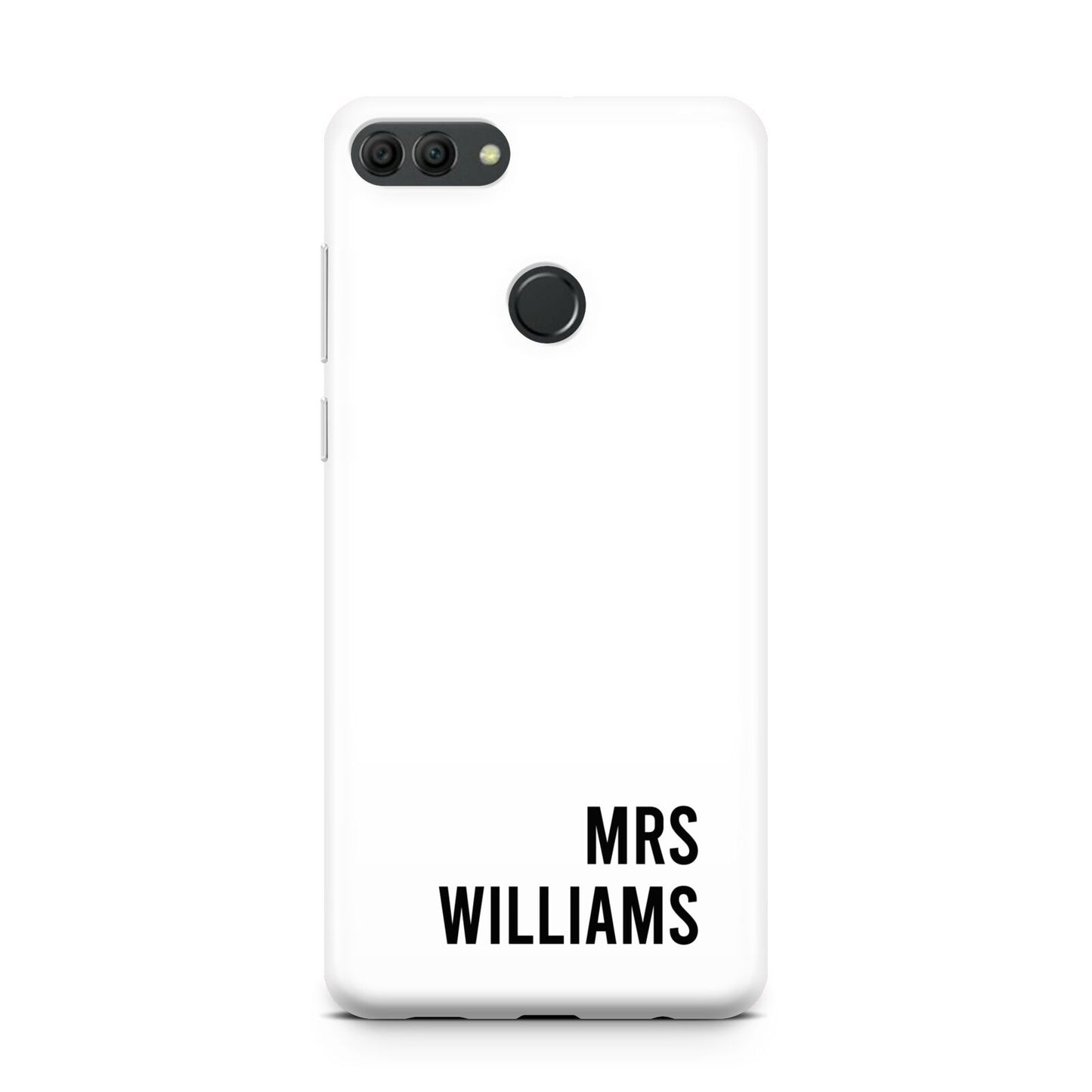 Personalised Mrs Surname Huawei Y9 2018