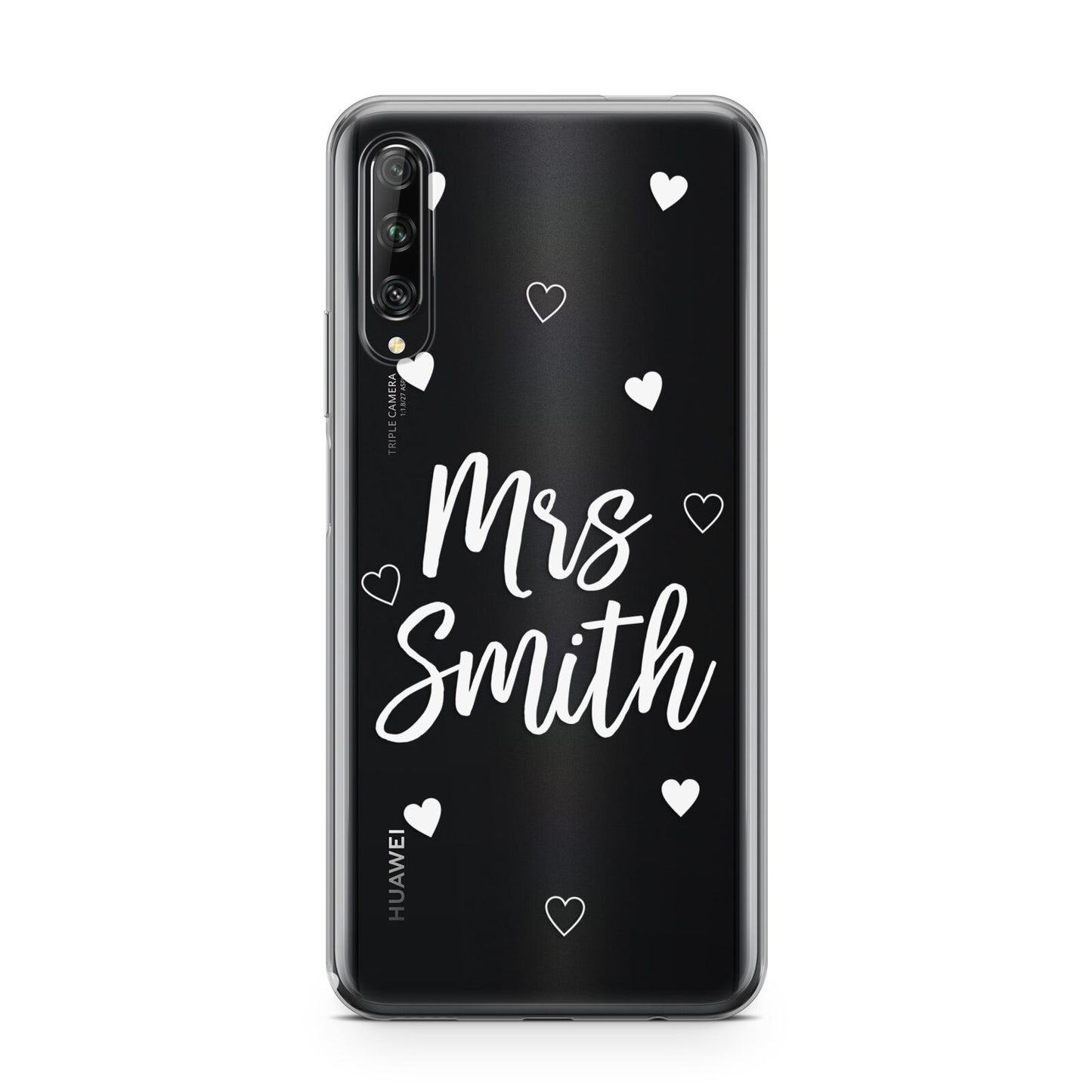 Personalised Mrs with Hearts Huawei P Smart Pro 2019