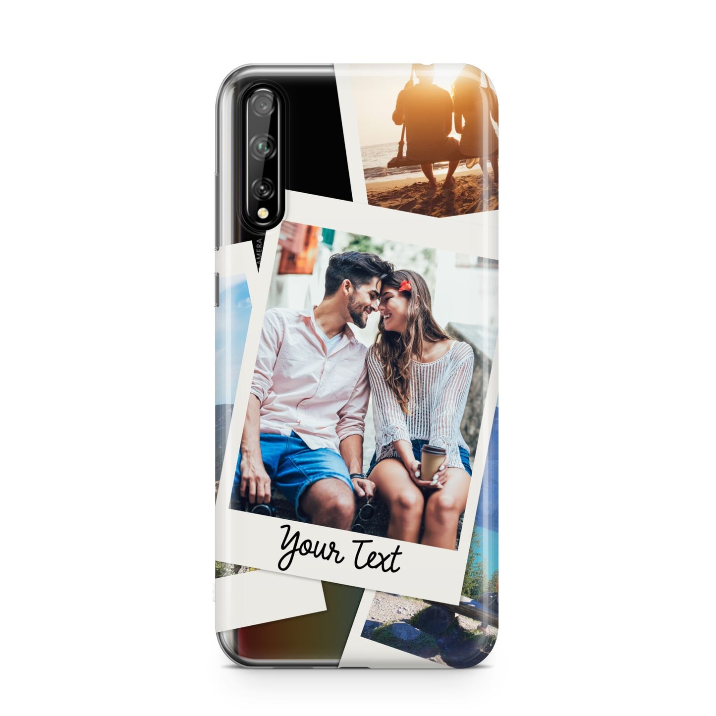 Personalised Multi Photo White Border Huawei Enjoy 10s Phone Case