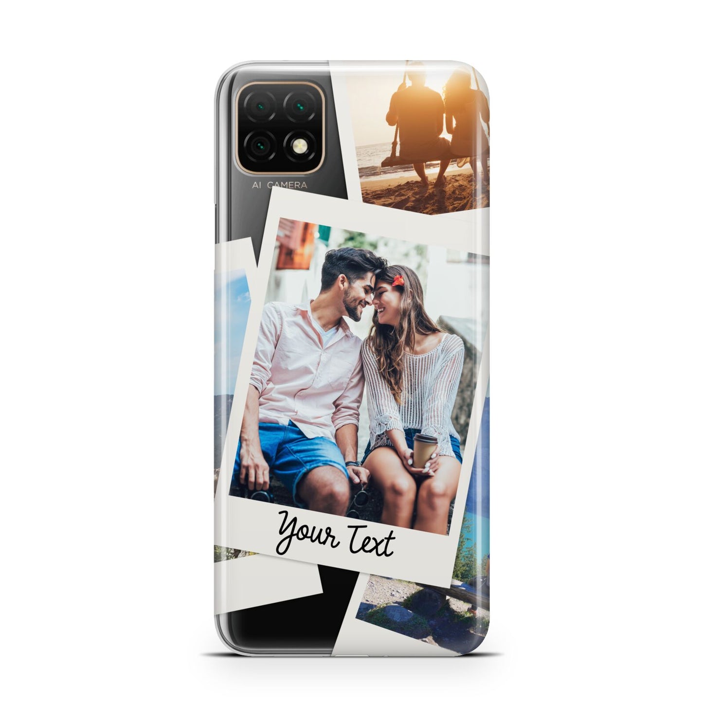 Personalised Multi Photo White Border Huawei Enjoy 20 Phone Case