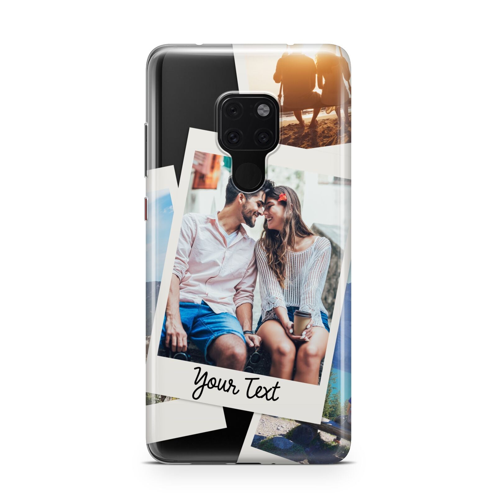 Personalised Multi Photo White Border Huawei Mate 20 Phone Case