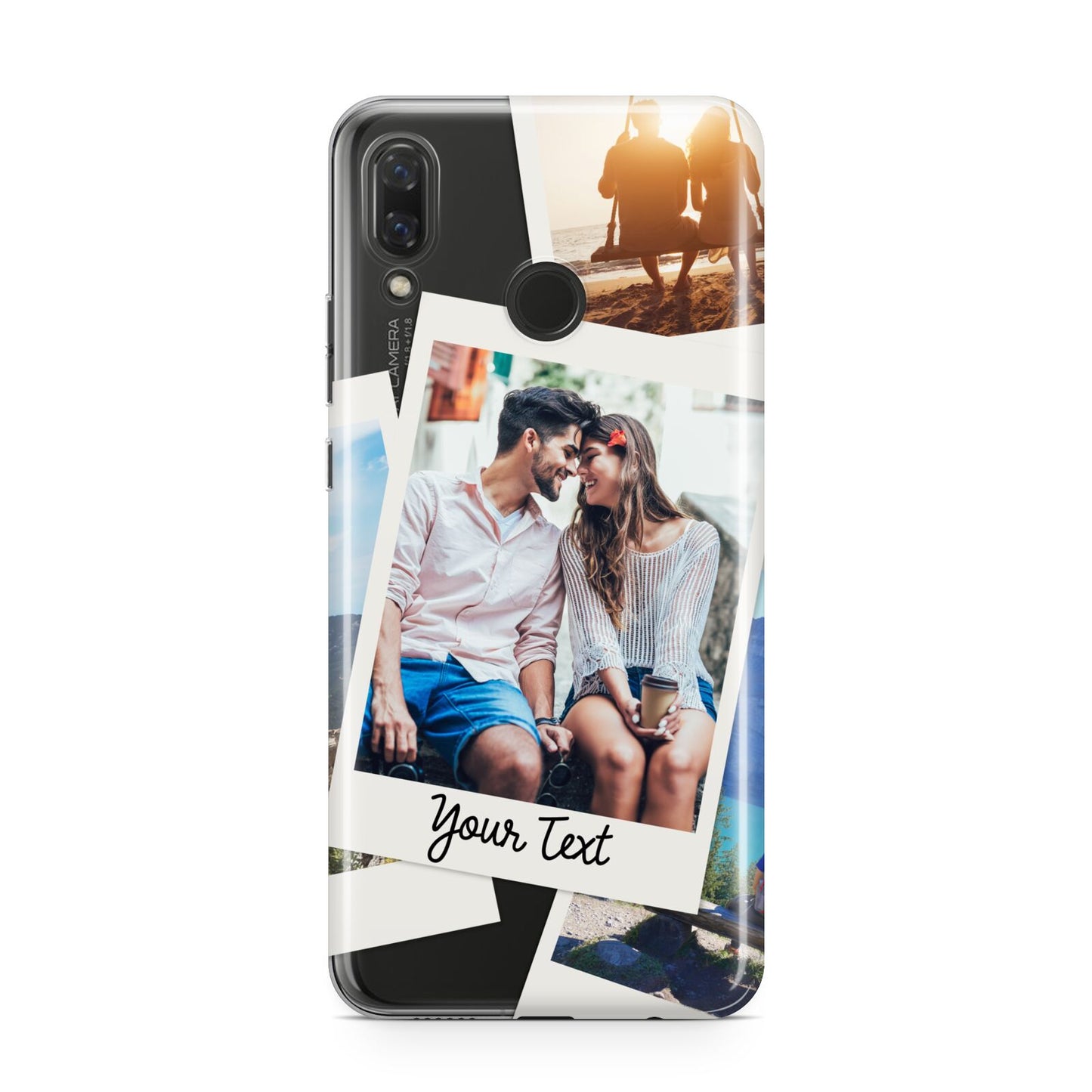 Personalised Multi Photo White Border Huawei Nova 3 Phone Case