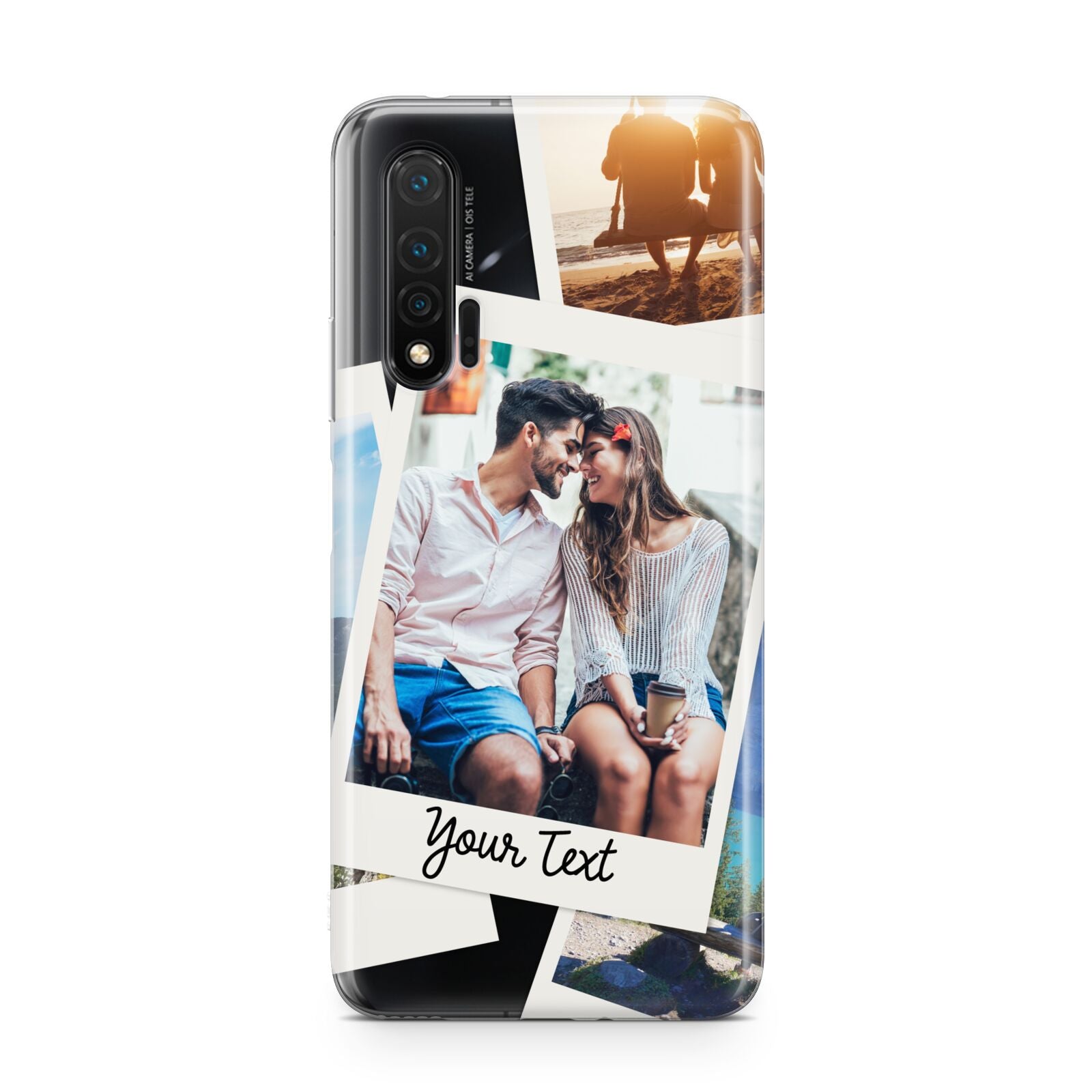 Personalised Multi Photo White Border Huawei Nova 6 Phone Case