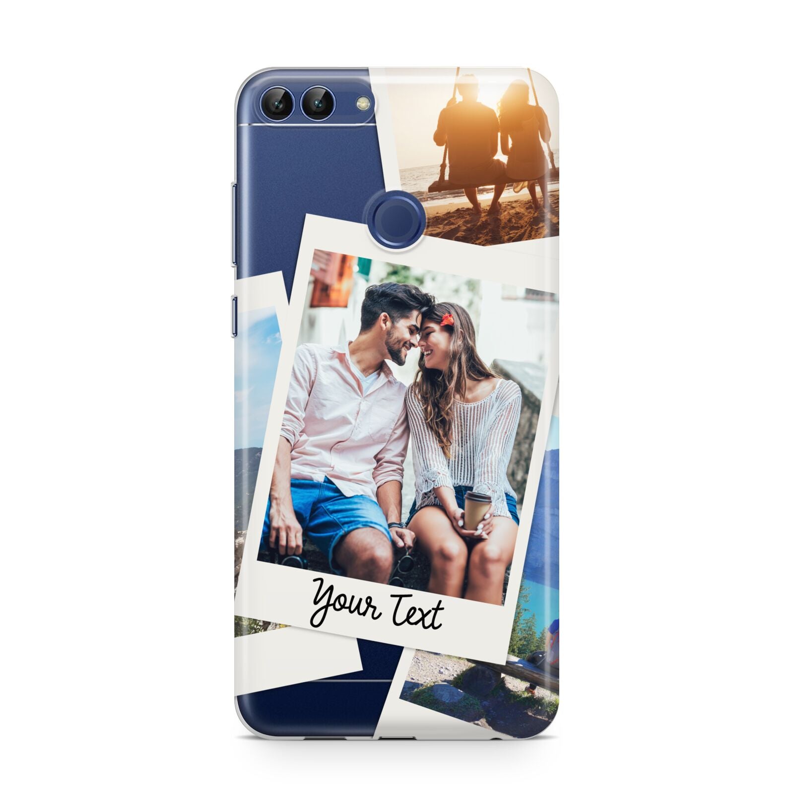 Personalised Multi Photo White Border Huawei P Smart Case