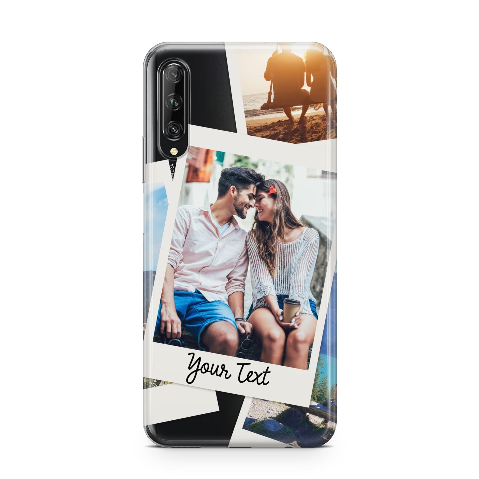 Personalised Multi Photo White Border Huawei P Smart Pro 2019