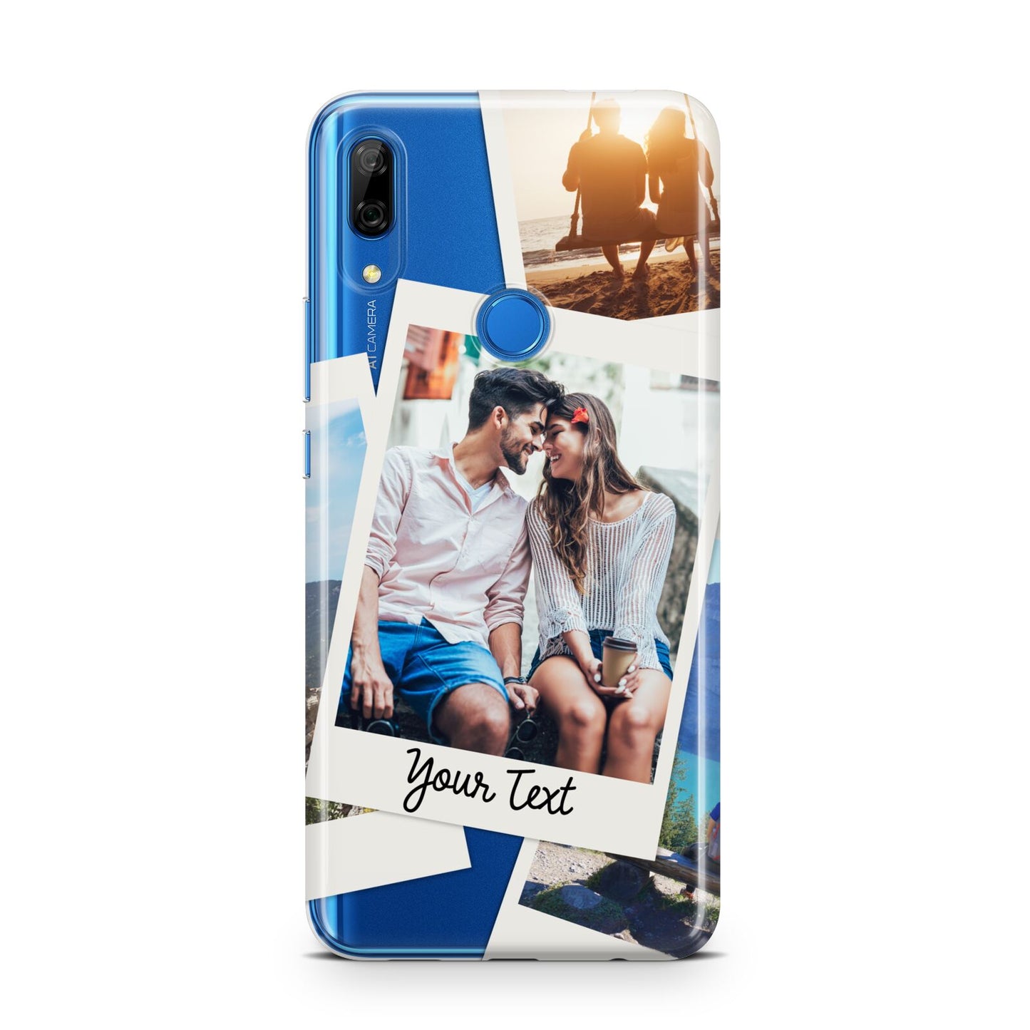 Personalised Multi Photo White Border Huawei P Smart Z