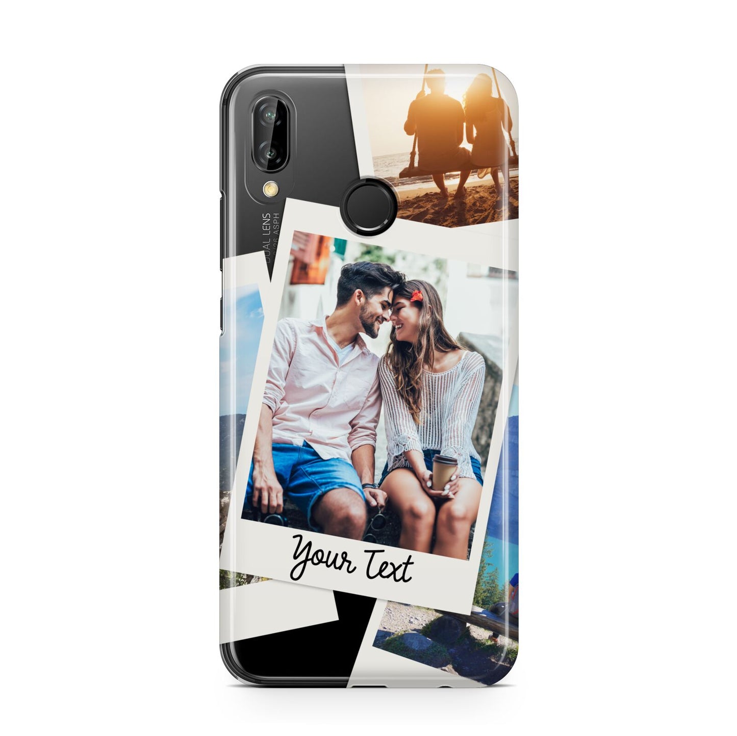 Personalised Multi Photo White Border Huawei P20 Lite Phone Case