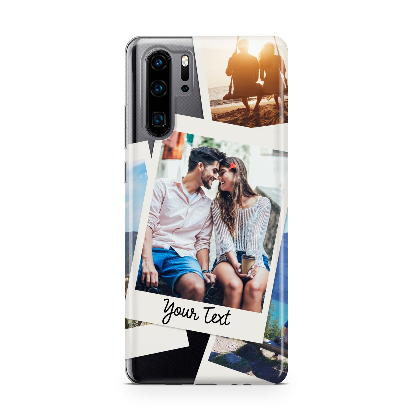 Personalised Multi Photo White Border Huawei P30 Pro Phone Case