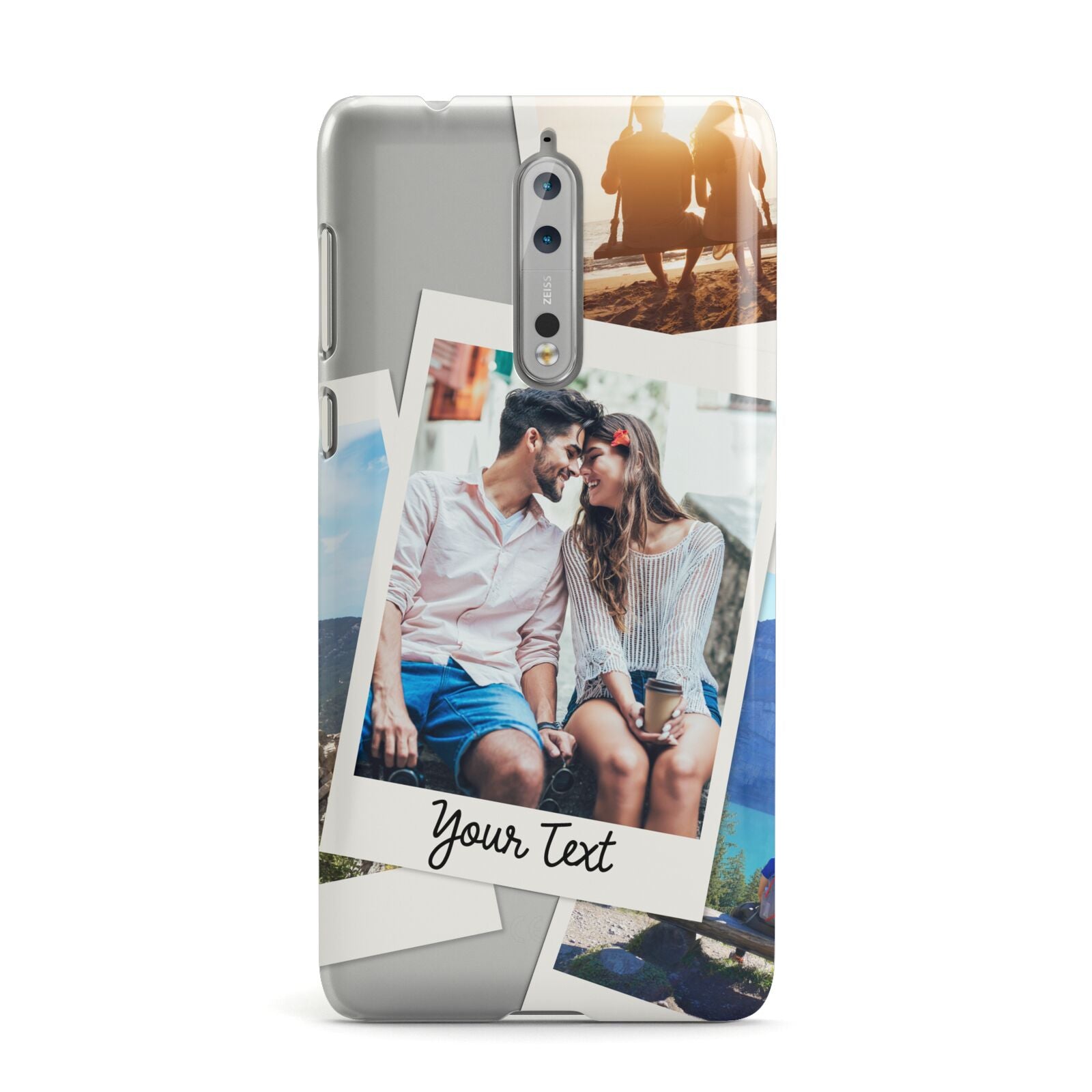 Personalised Multi Photo White Border Nokia Case