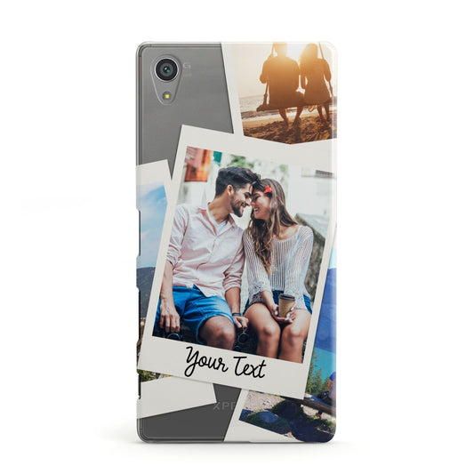 Personalised Multi Photo White Border Sony Xperia Case