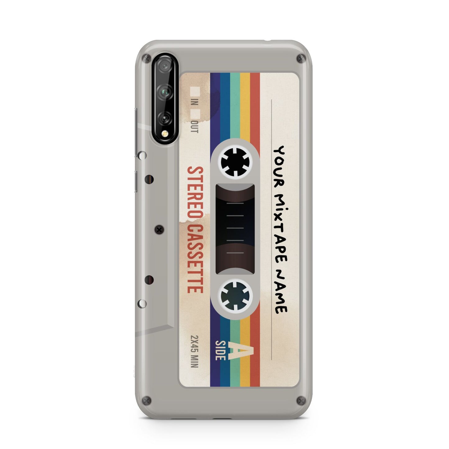 Personalised Multicoloured Mixtape Huawei Enjoy 10s Phone Case