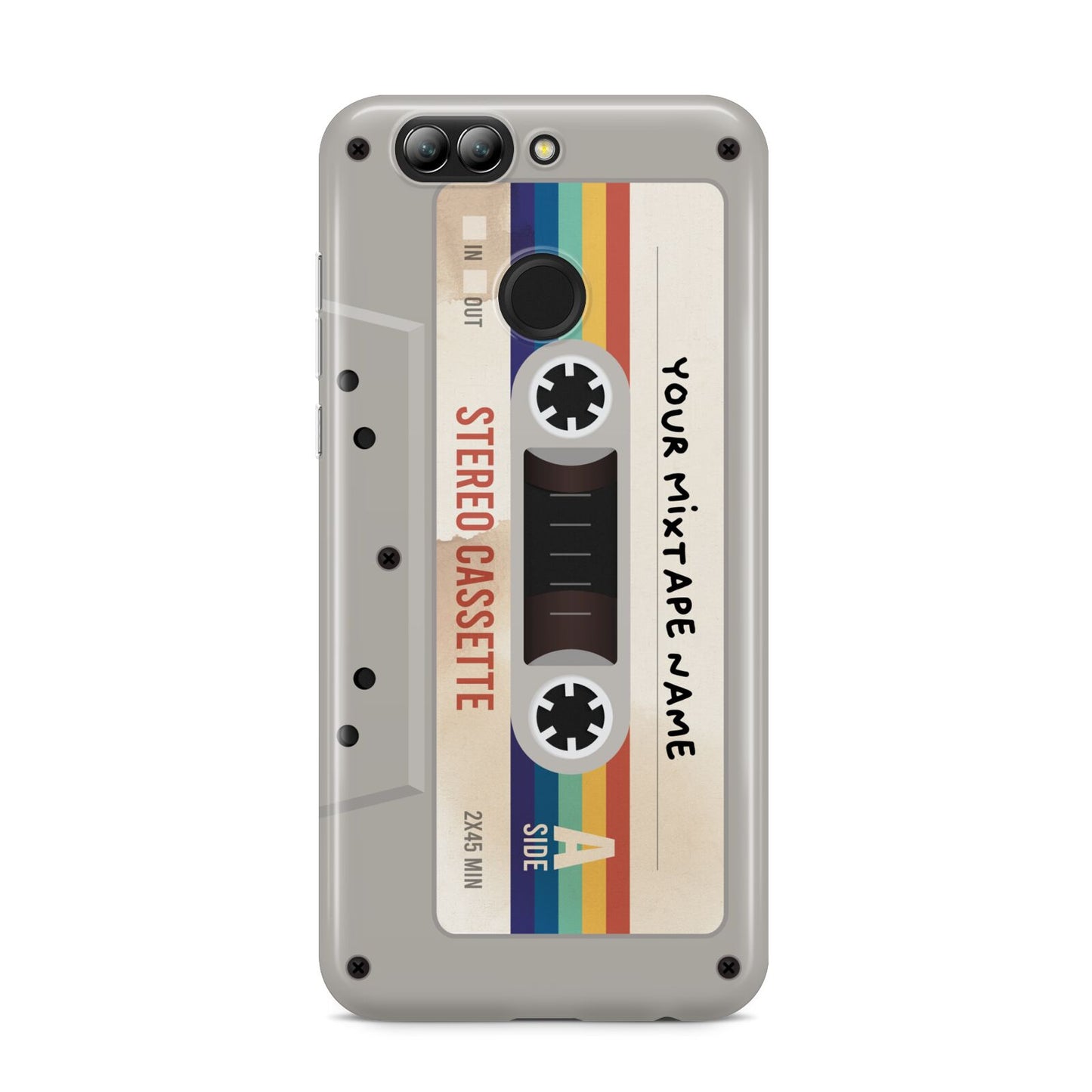 Personalised Multicoloured Mixtape Huawei Nova 2s Phone Case