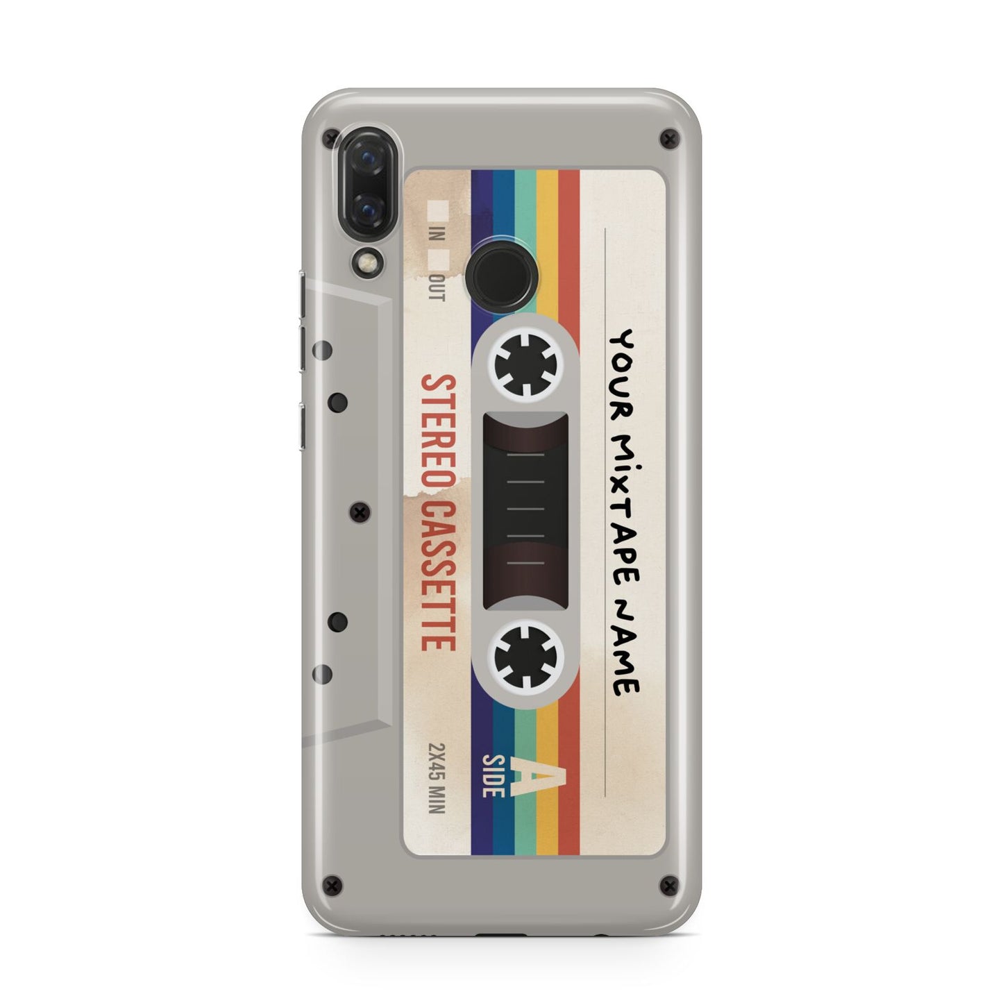 Personalised Multicoloured Mixtape Huawei Nova 3 Phone Case