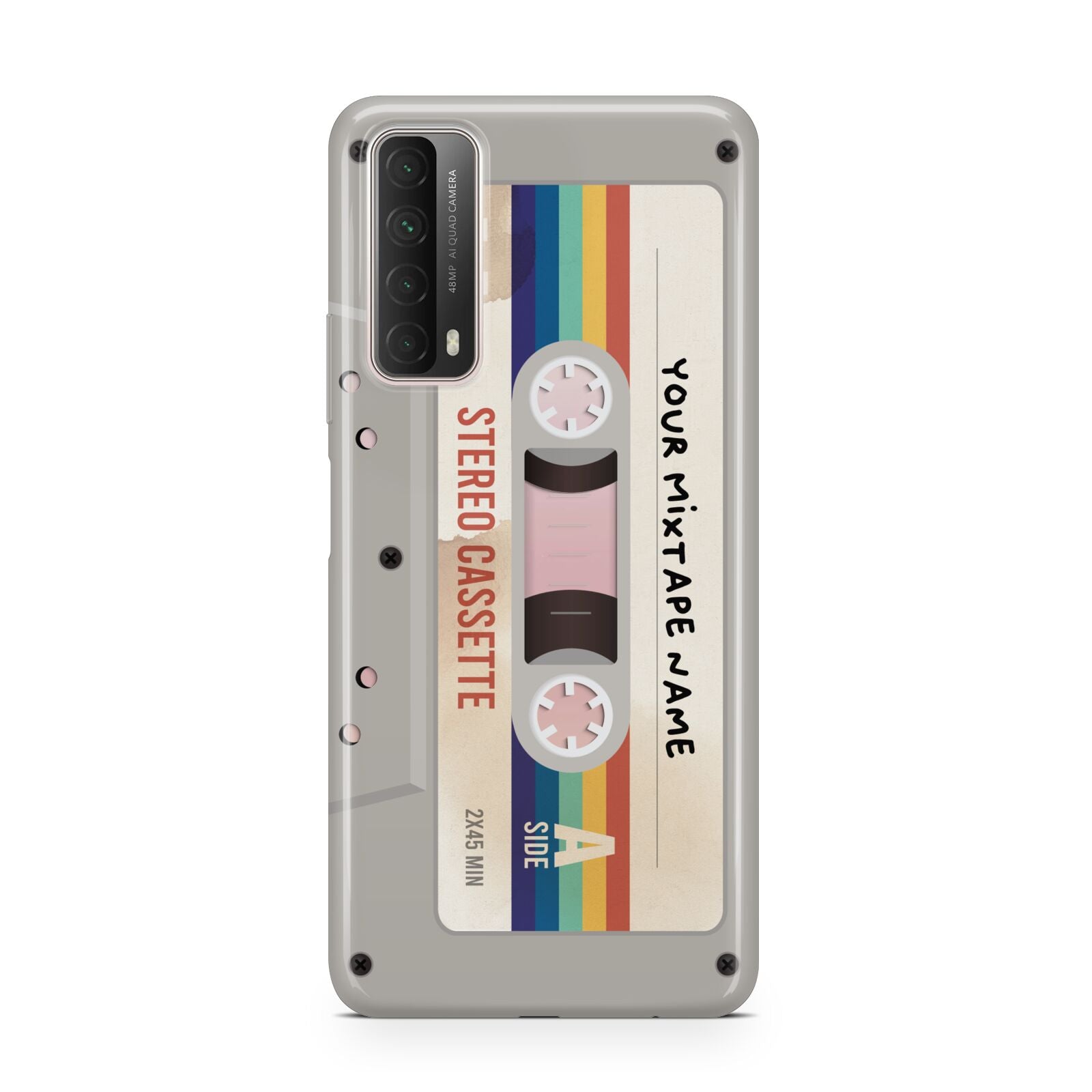 Personalised Multicoloured Mixtape Huawei P Smart 2021