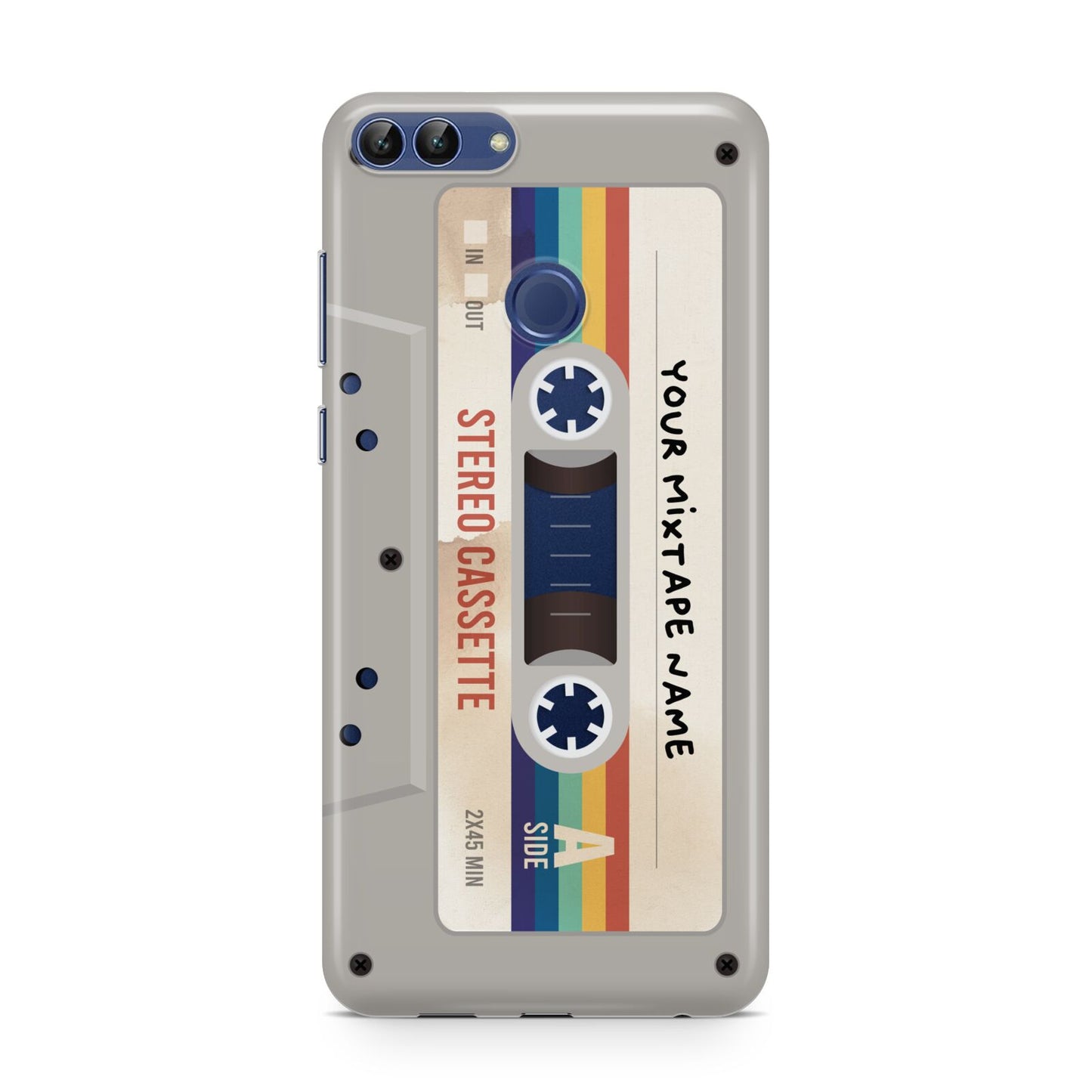 Personalised Multicoloured Mixtape Huawei P Smart Case