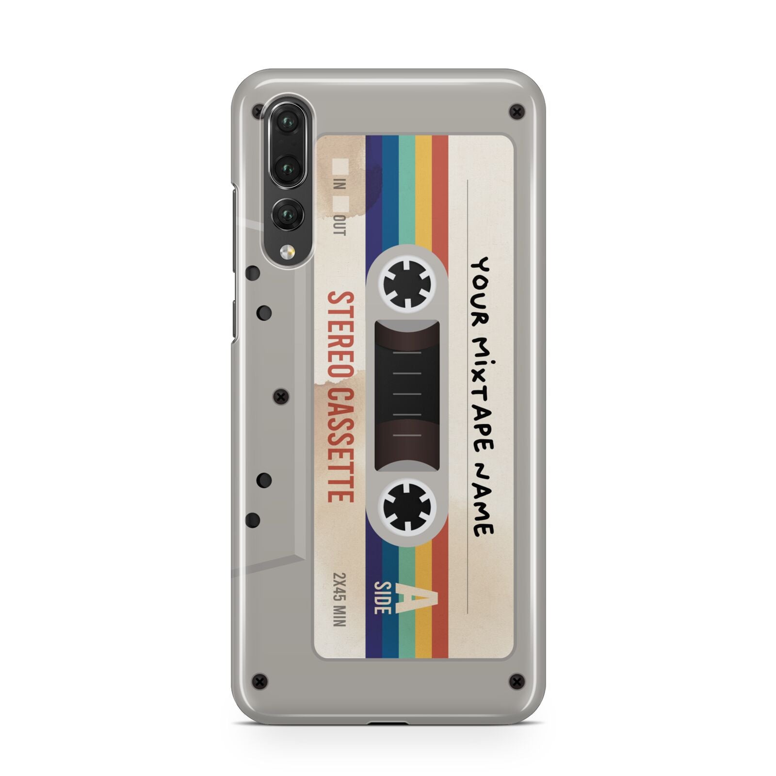 Personalised Multicoloured Mixtape Huawei P20 Pro Phone Case