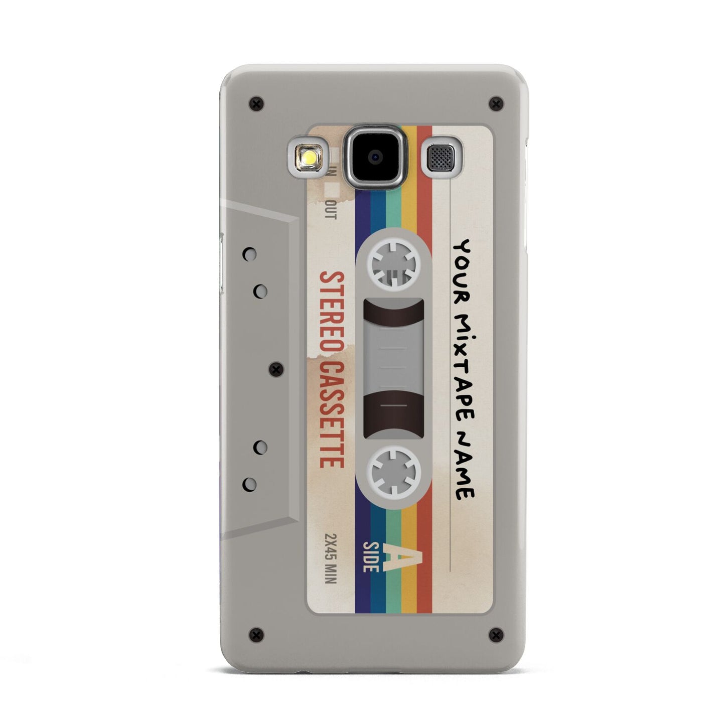 Personalised Multicoloured Mixtape Samsung Galaxy A5 Case