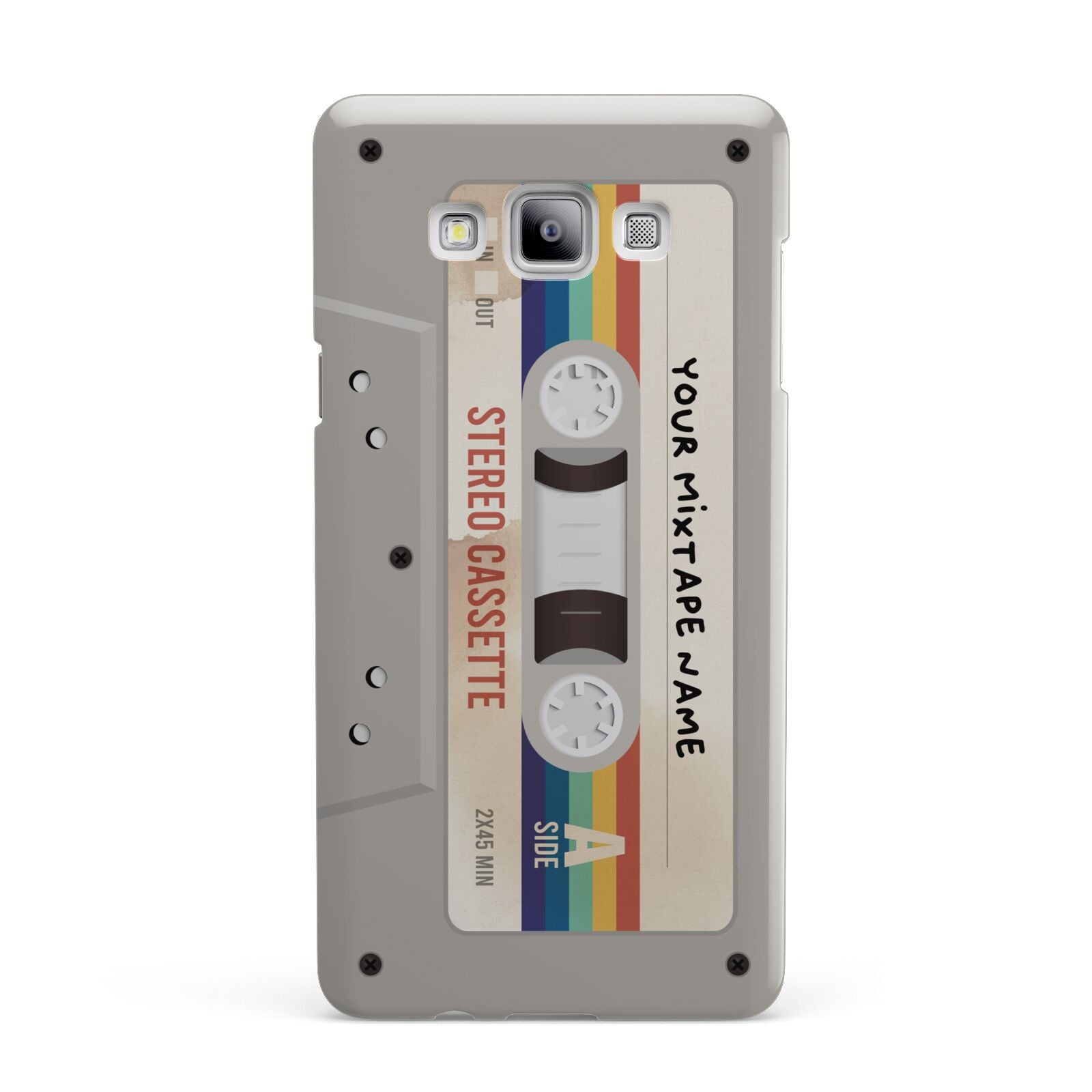 Personalised Multicoloured Mixtape Samsung Galaxy A7 2015 Case